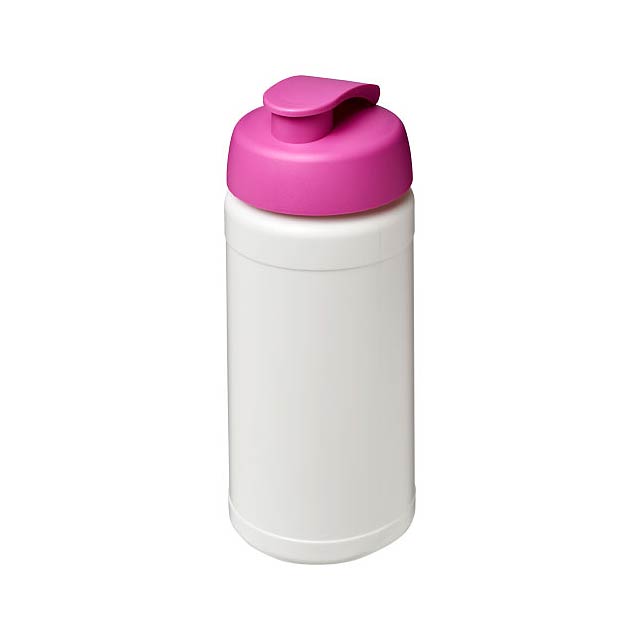 Sportovní láhev s vyklápěcím víčkem Baseline® Plus 500 ml - bílá