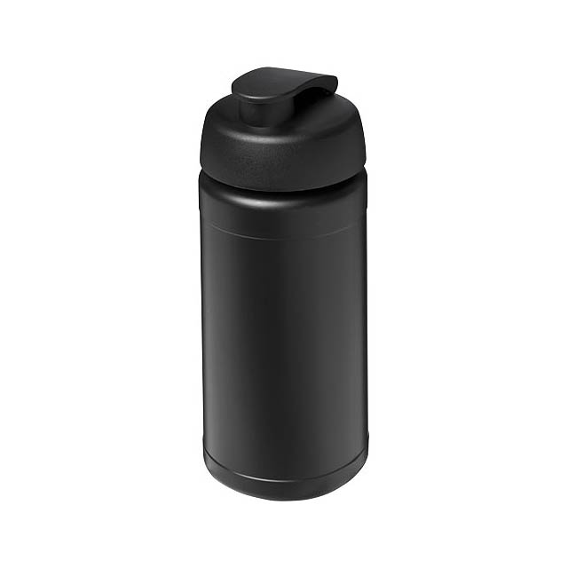 Baseline® Plus 500 ml flip lid sport bottle - black