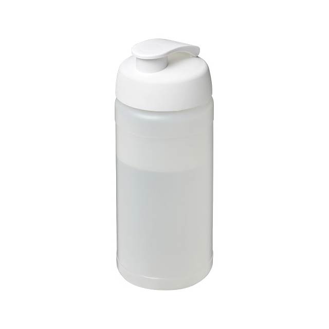Sportovní láhev s vyklápěcím víčkem Baseline® Plus 500 ml - transparentní