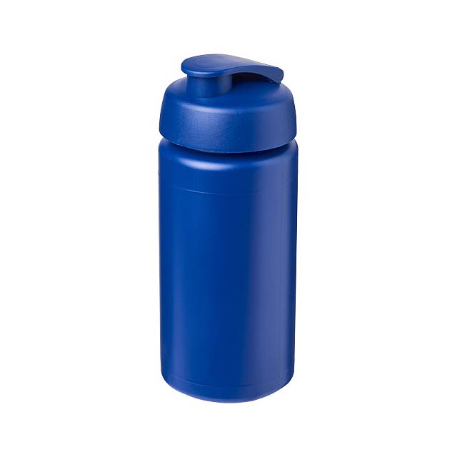 Sportovní láhev s vyklápěcím víčkem Baseline® Plus grip 500 ml - modrá