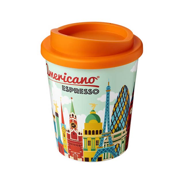 Brite-Americano® Espresso 250 ml insulated tumbler - orange