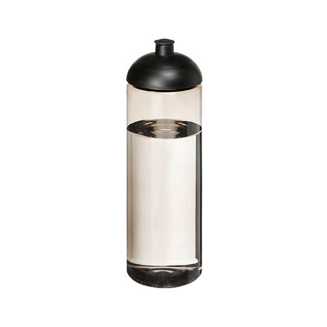 H2O Vibe 850 ml sportovní lahev s kupolovitým víčkem - čierna