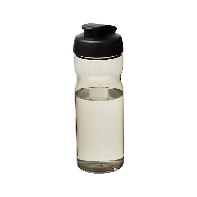 H2O Active® Eco Base 650 ml flip lid sport bottle - black