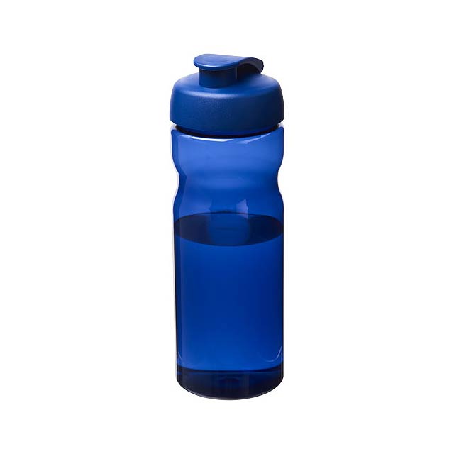 H2O Active® Eco Base 650 ml Sportflasche mit Klappdeckel - blau
