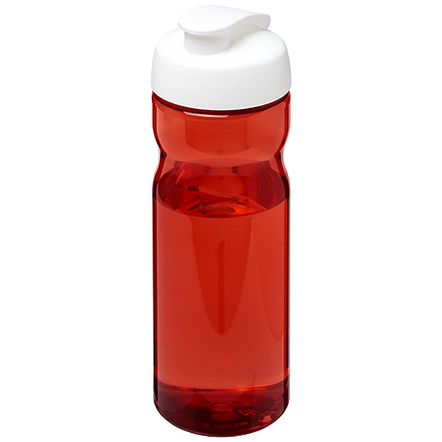 H2O Active® Eco Base 650 ml flip lid sport bottle - red