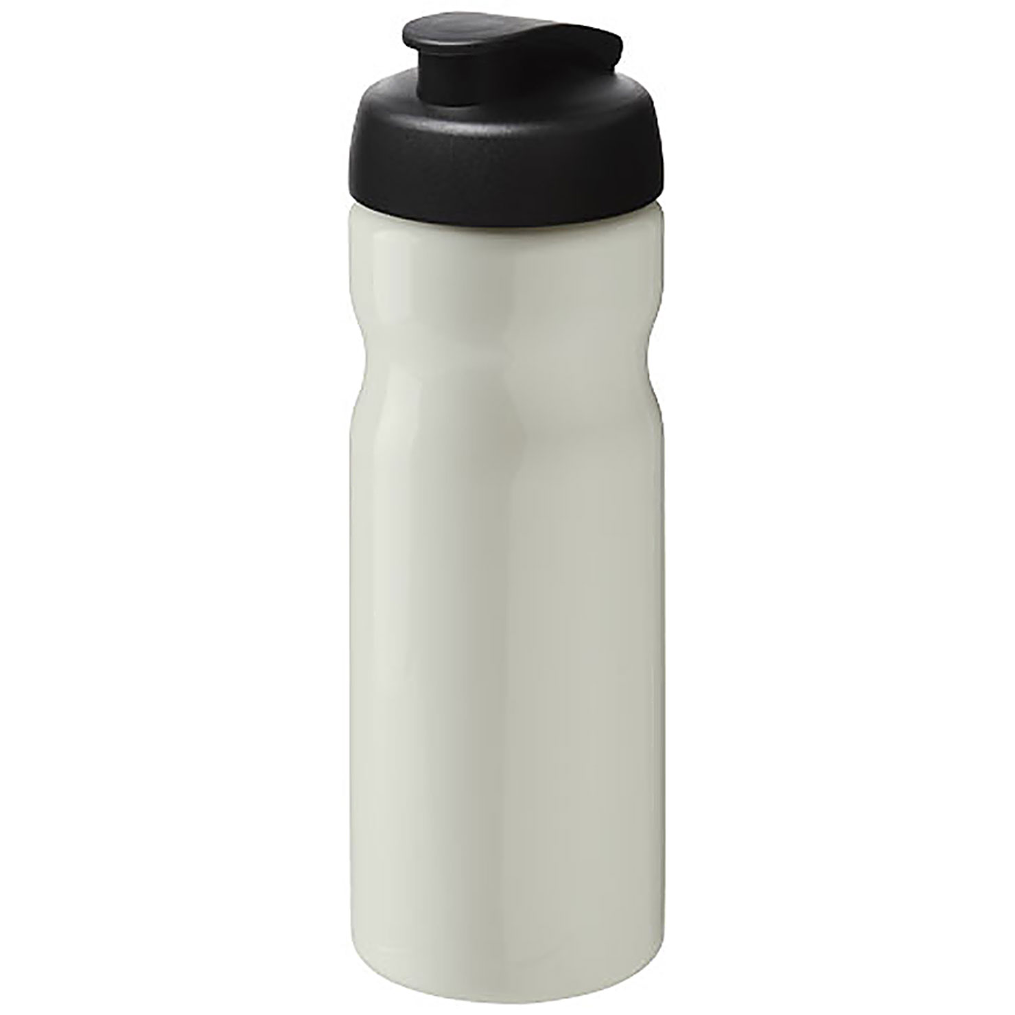 H2O Active® Eco Base 650 ml Sportflasche mit Klappdeckel - Elfenbein