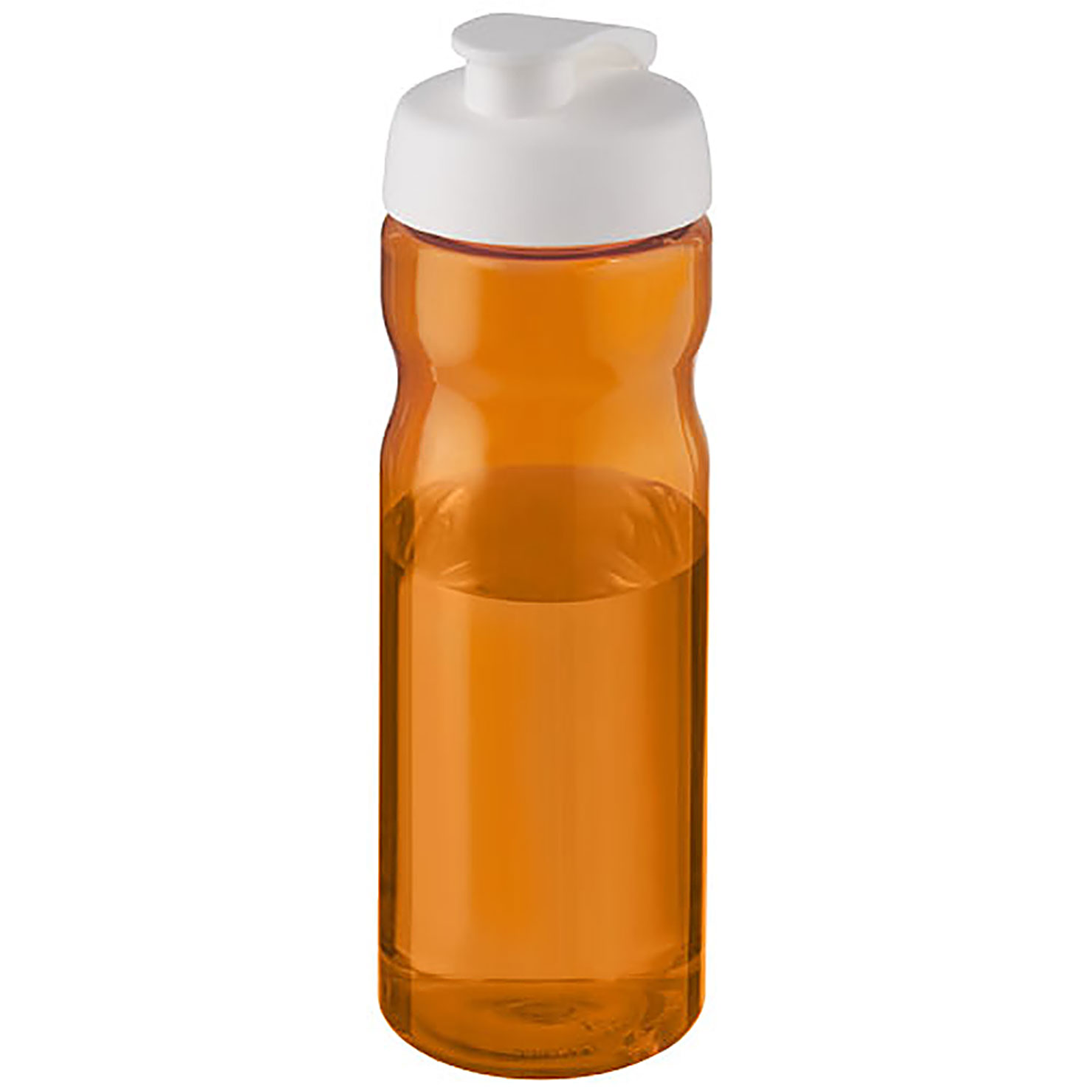 H2O Active® Eco Base 650 ml Sportflasche mit Klappdeckel - Orange