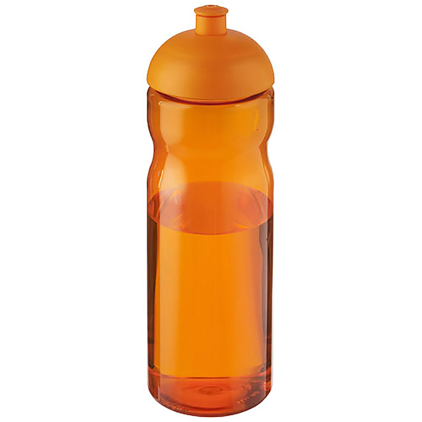 Sportovní láhev s kupolovitým víčkem H2O Eco 650 ml - oranžová