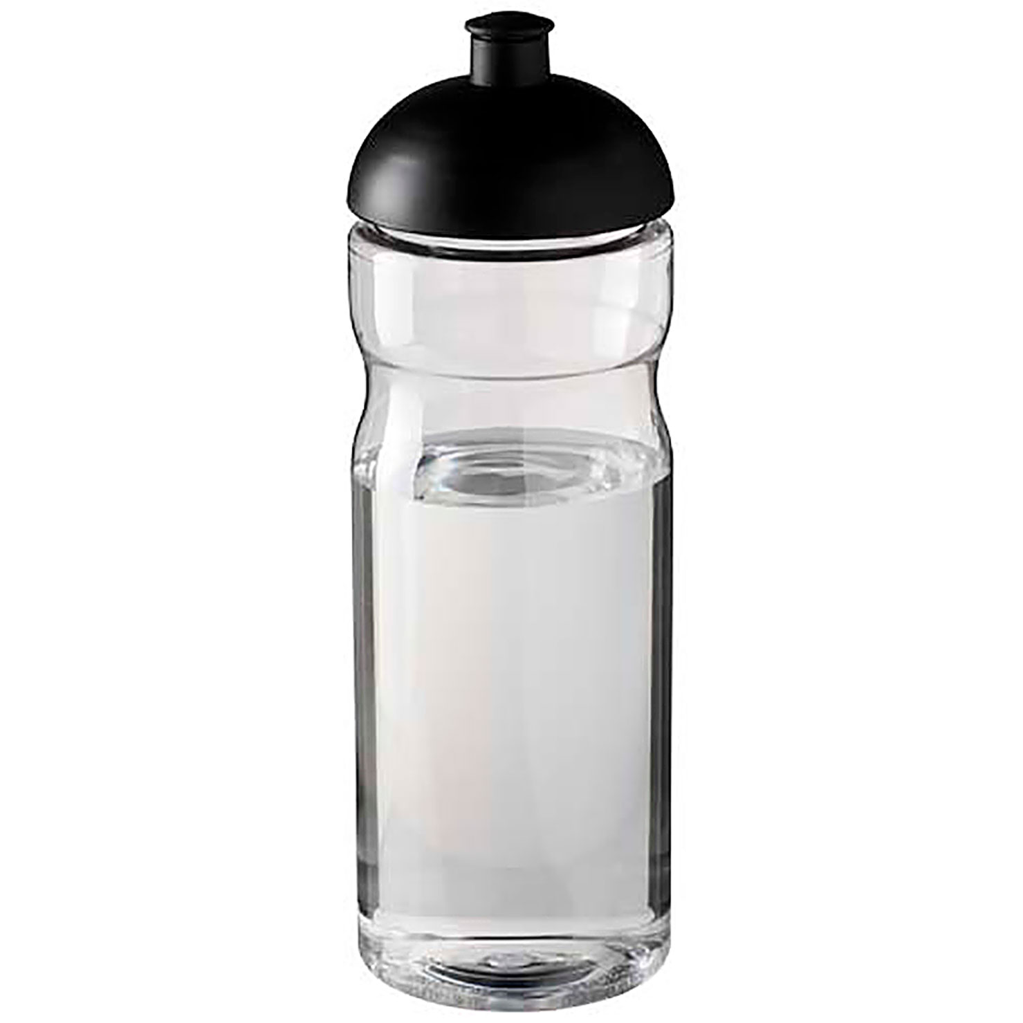 H2O Active® Eco Base 650 ml Sportflasche mit Stülpdeckel - schwarz