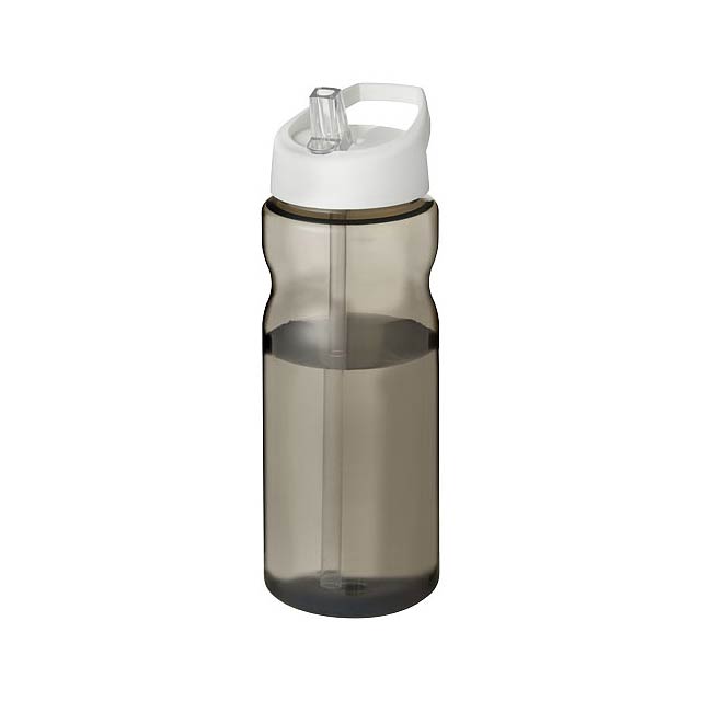 H2O Active® Eco Base 650 ml Sportflasche mit Ausgussdeckel - schwarz