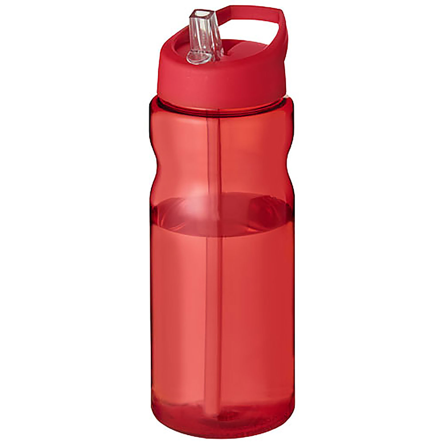 H2O Active® Eco Base 650 ml Sportflasche mit Ausgussdeckel - Rot