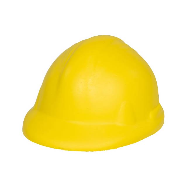 Sara hard hat stress reliever - yellow