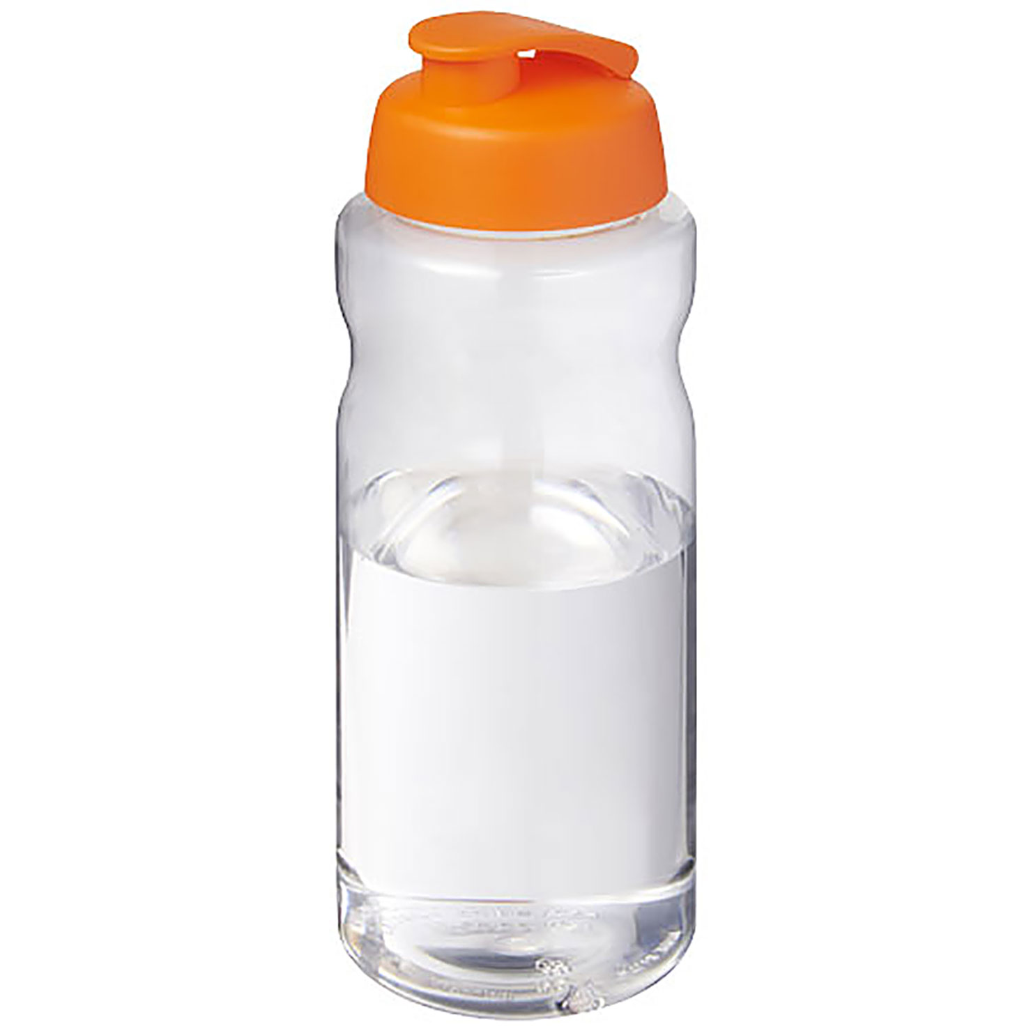 H2O Active® Big Base 1L Sportflasche mit Klappdeckel  - Orange