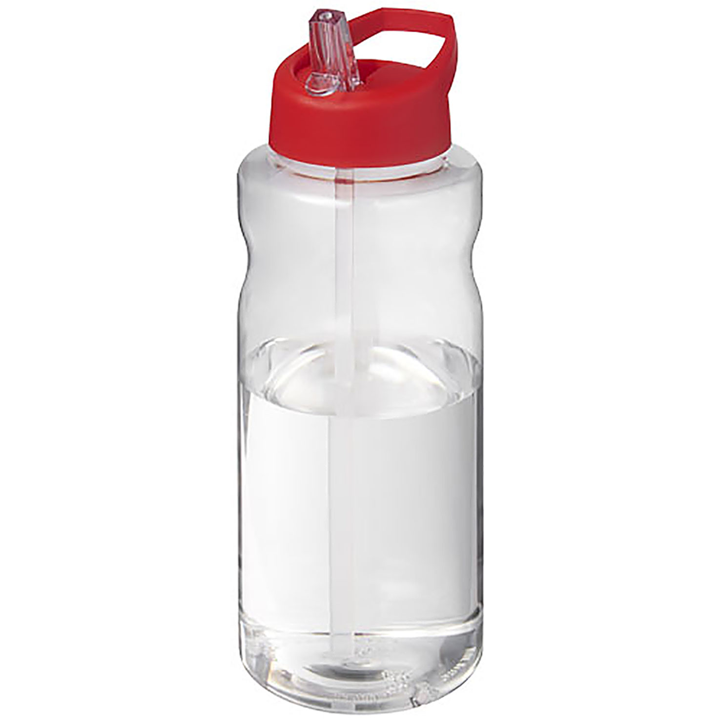 H2O Active® Big Base 1L Sportflasche mit Ausgussdeckel - Rot