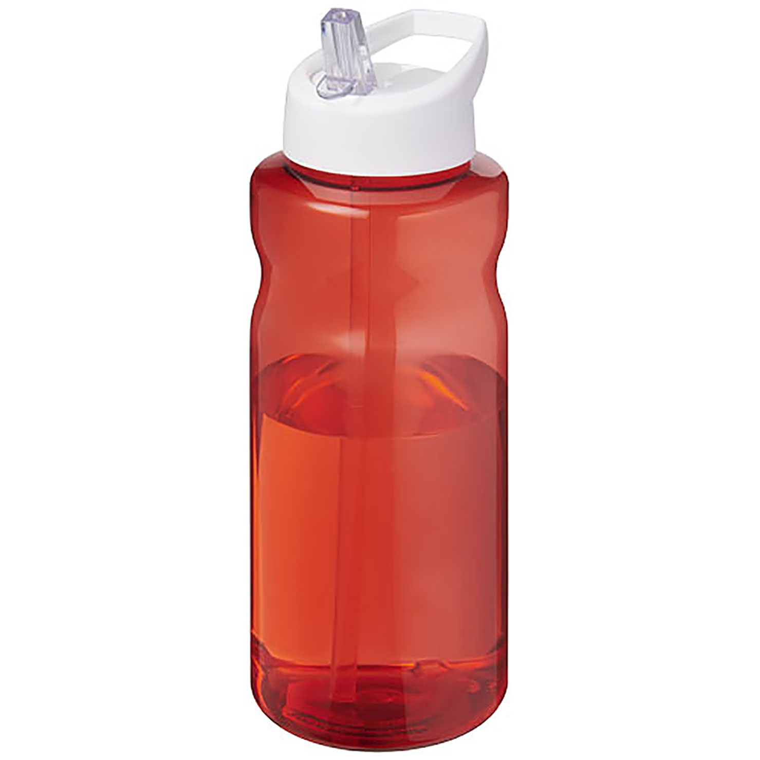 H2O Active® Eco Big Base 1L Sportflasche mit Ausgussdeckel  - Rot