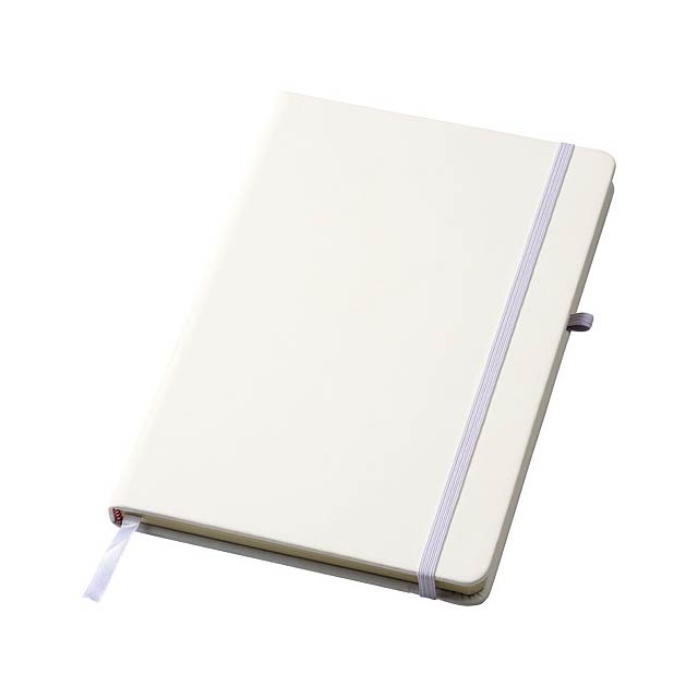 Polar A5 notebook with lined pages - biela