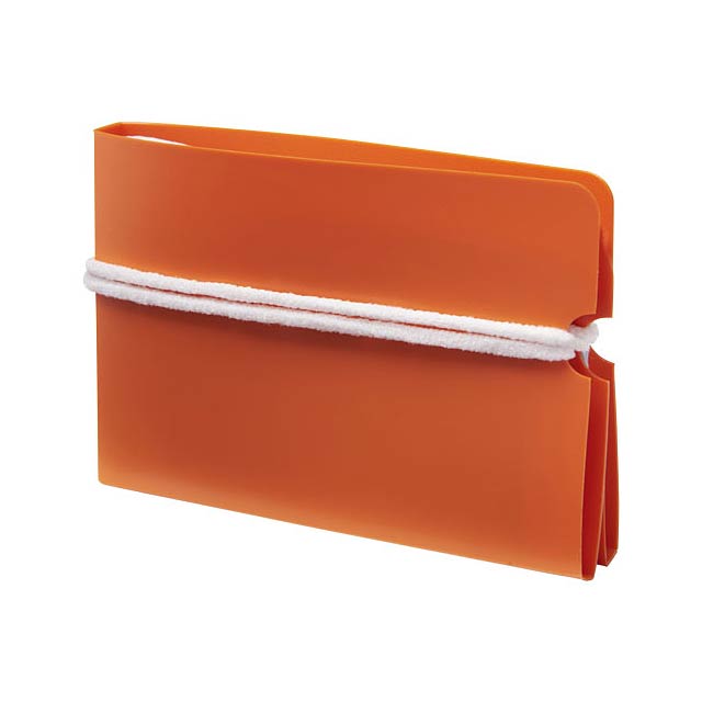 Madden fold-up face mask wallet - orange