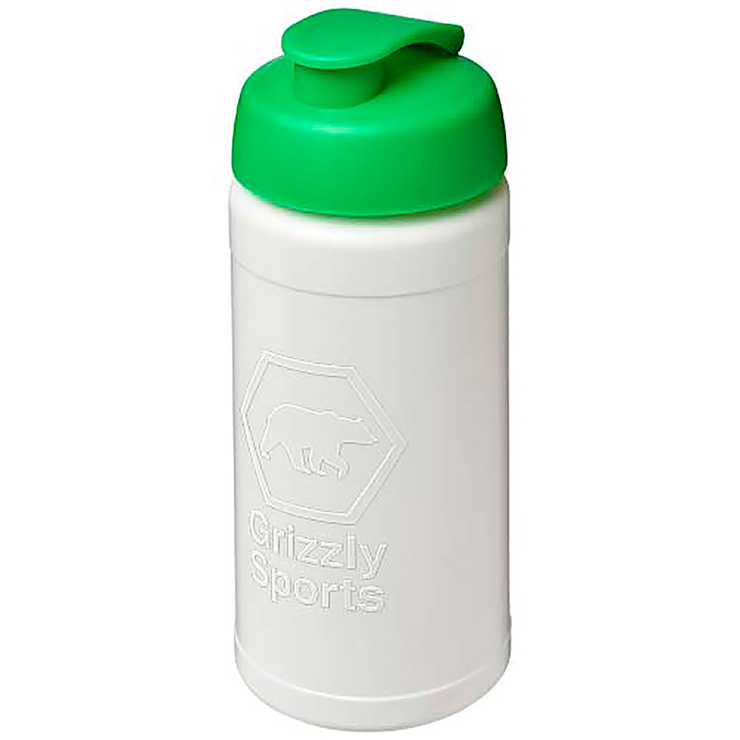 Baseline Rise 500 ml Sportflasche mit Klappdeckel - Grün