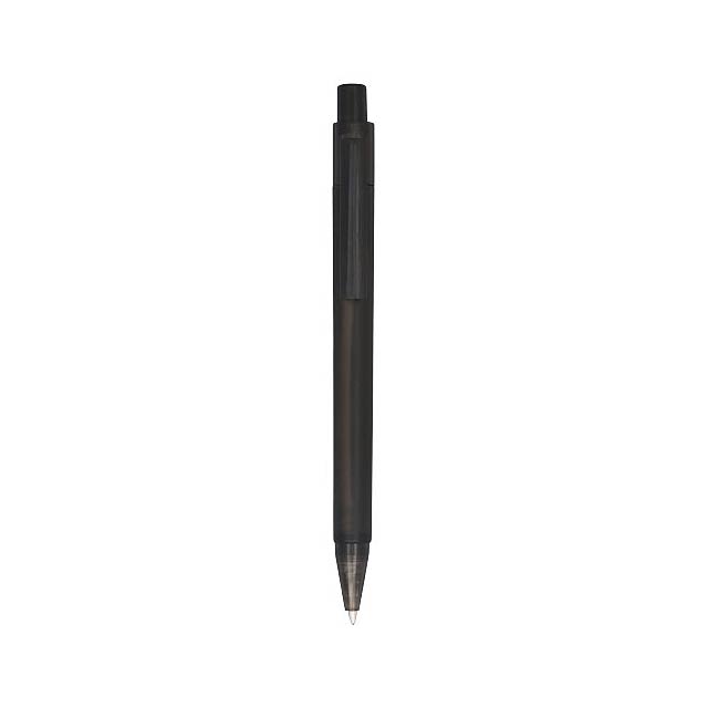 Calypso frosted ballpoint pen - black