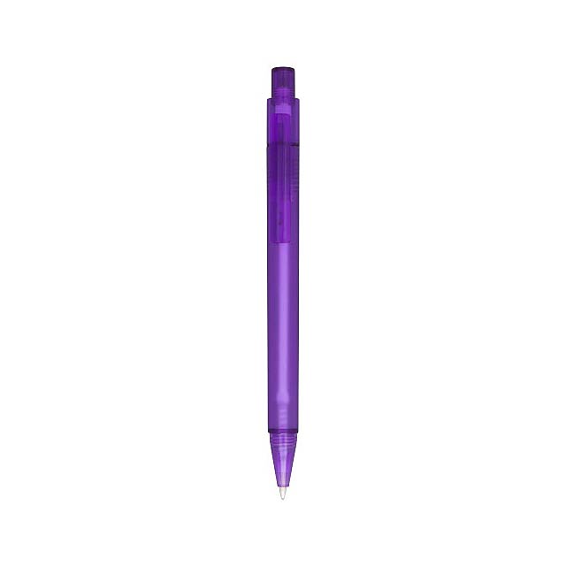 Calypso frosted ballpoint pen - violet