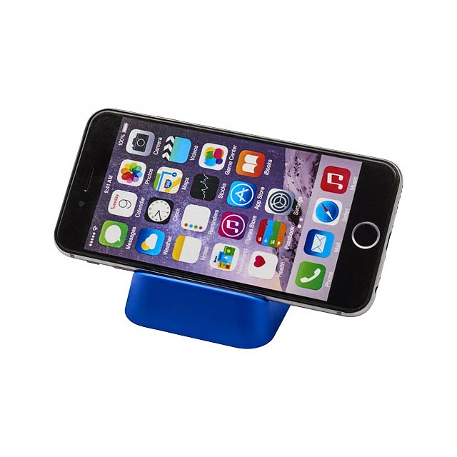 Crib phone stand - blue