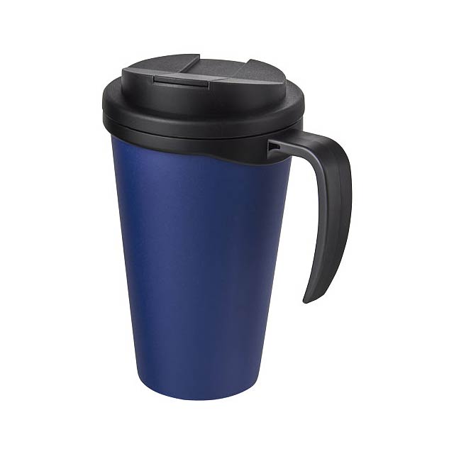 Americano® Grande 350 ml mug with spill-proof lid - blue