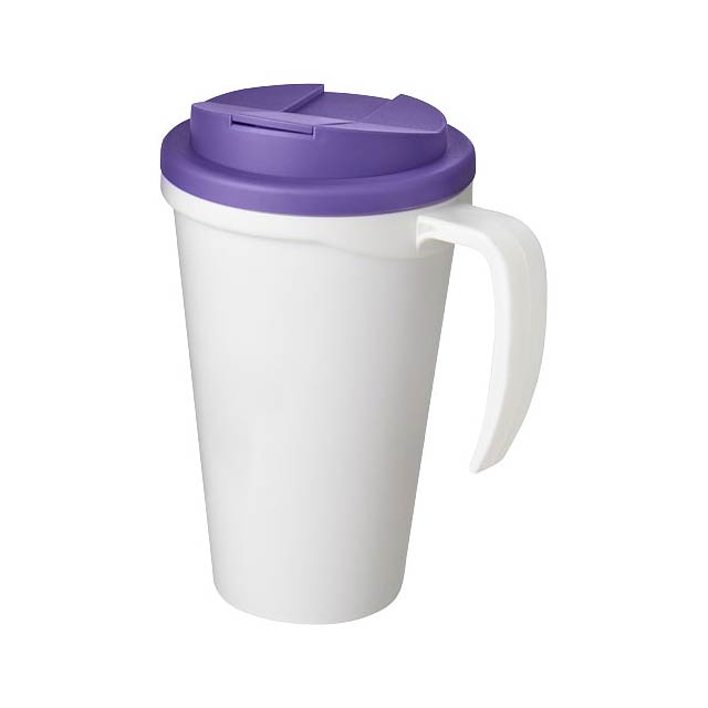 Americano® Grande 350 ml mug with spill-proof lid - violet