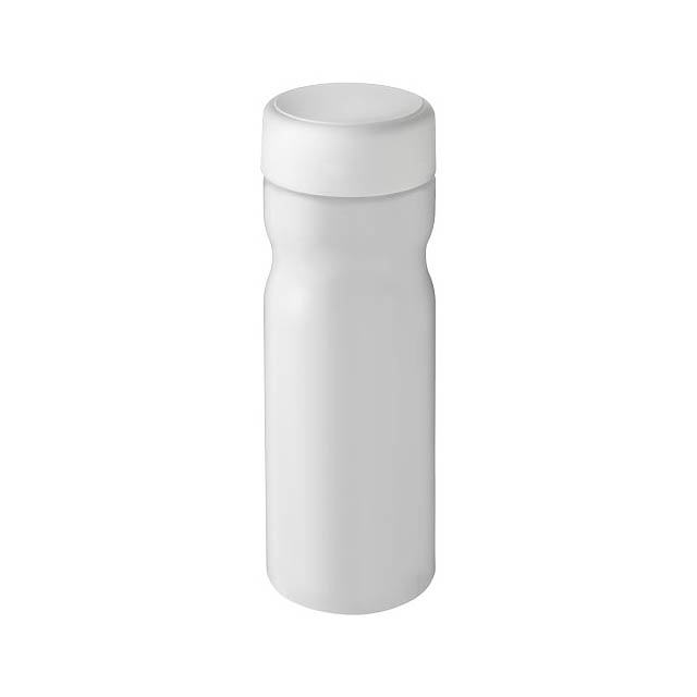 H2O Active® Base 650 ml screw cap water bottle - biela