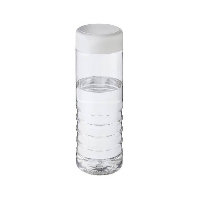 H2O Active® Treble 750 ml screw cap water bottle - white