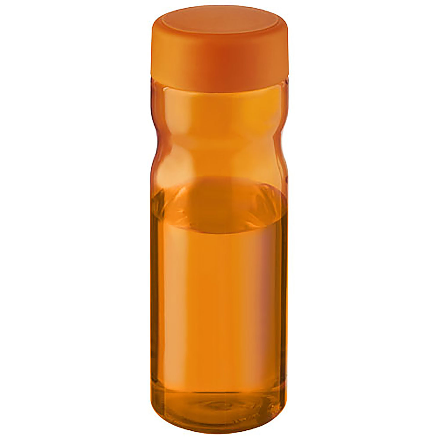 H2O Active® Eco Base 650 ml screw cap water bottle - oranžová