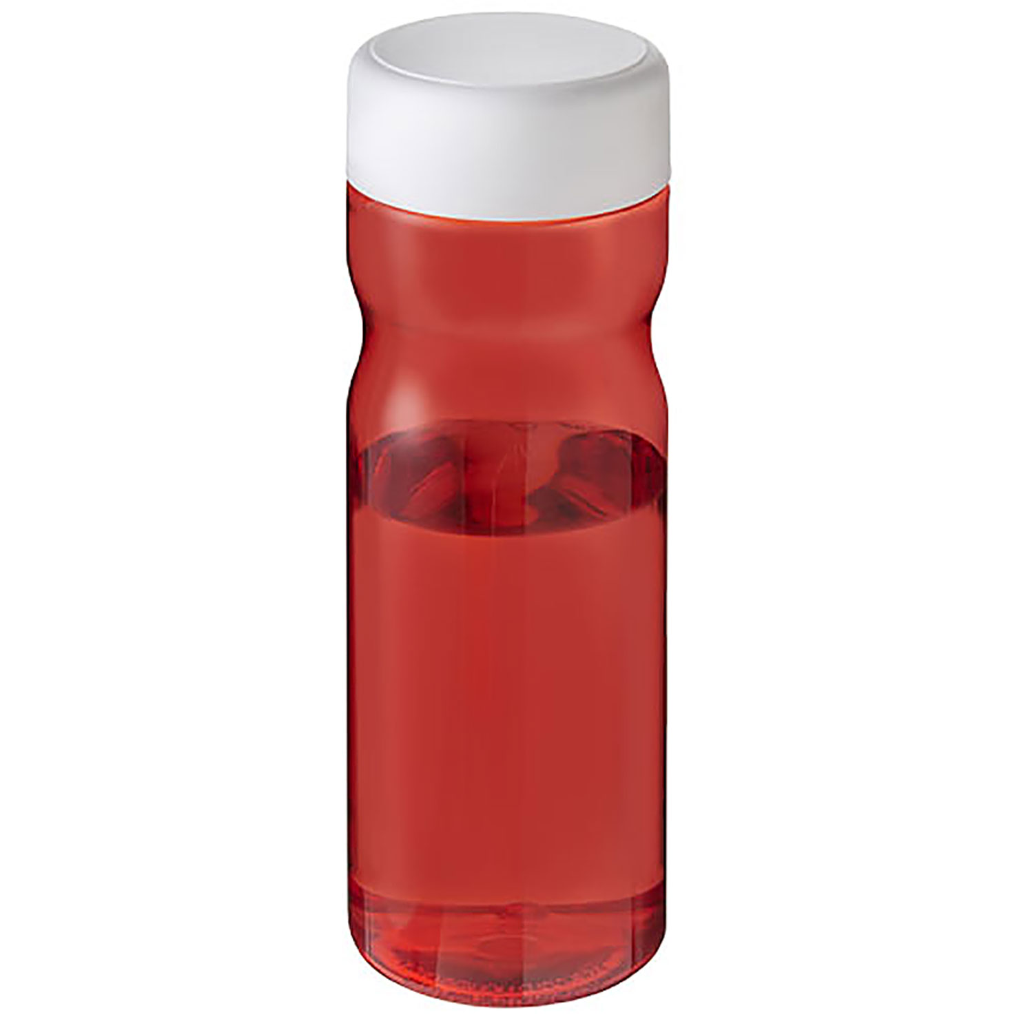 H2O Active® Eco Base 650 ml screw cap water bottle - červená