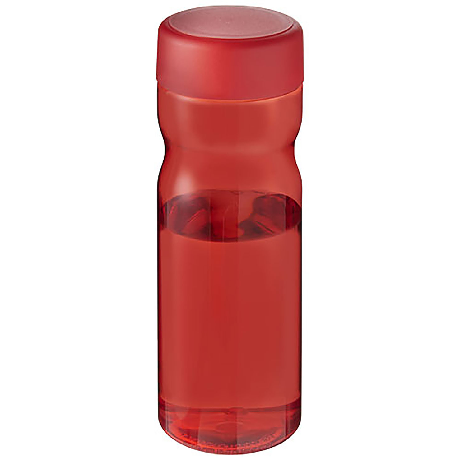 H2O Active® Eco Base 650 ml screw cap water bottle - červená