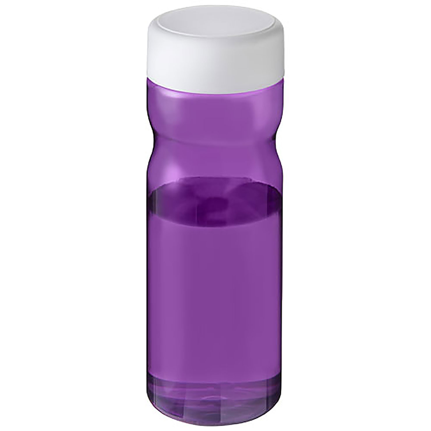 H2O Active® Eco Base 650 ml screw cap water bottle - fialová