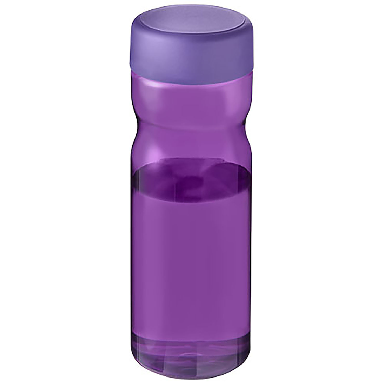 H2O Active® Eco Base 650 ml screw cap water bottle - fialová