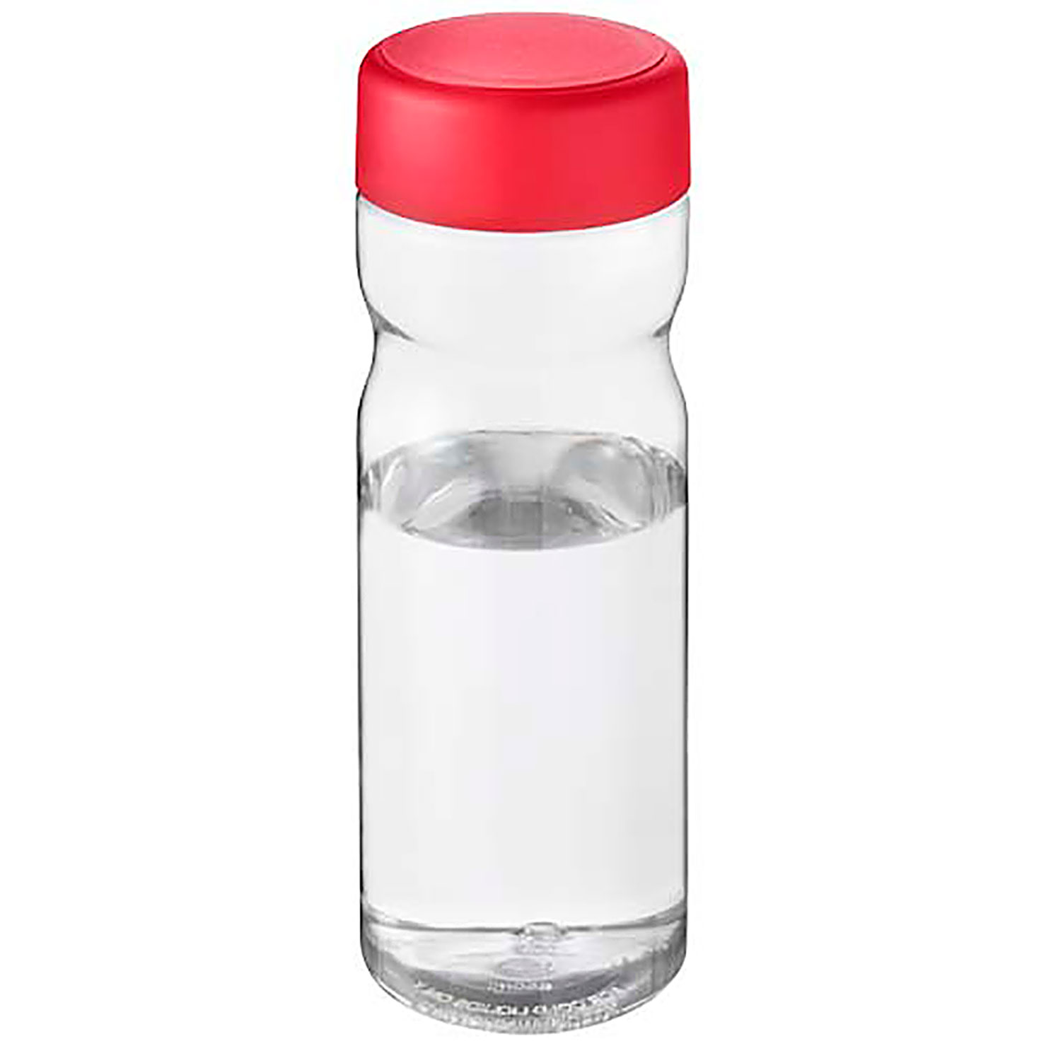 H2O Active® Eco Base 650 ml screw cap water bottle - red