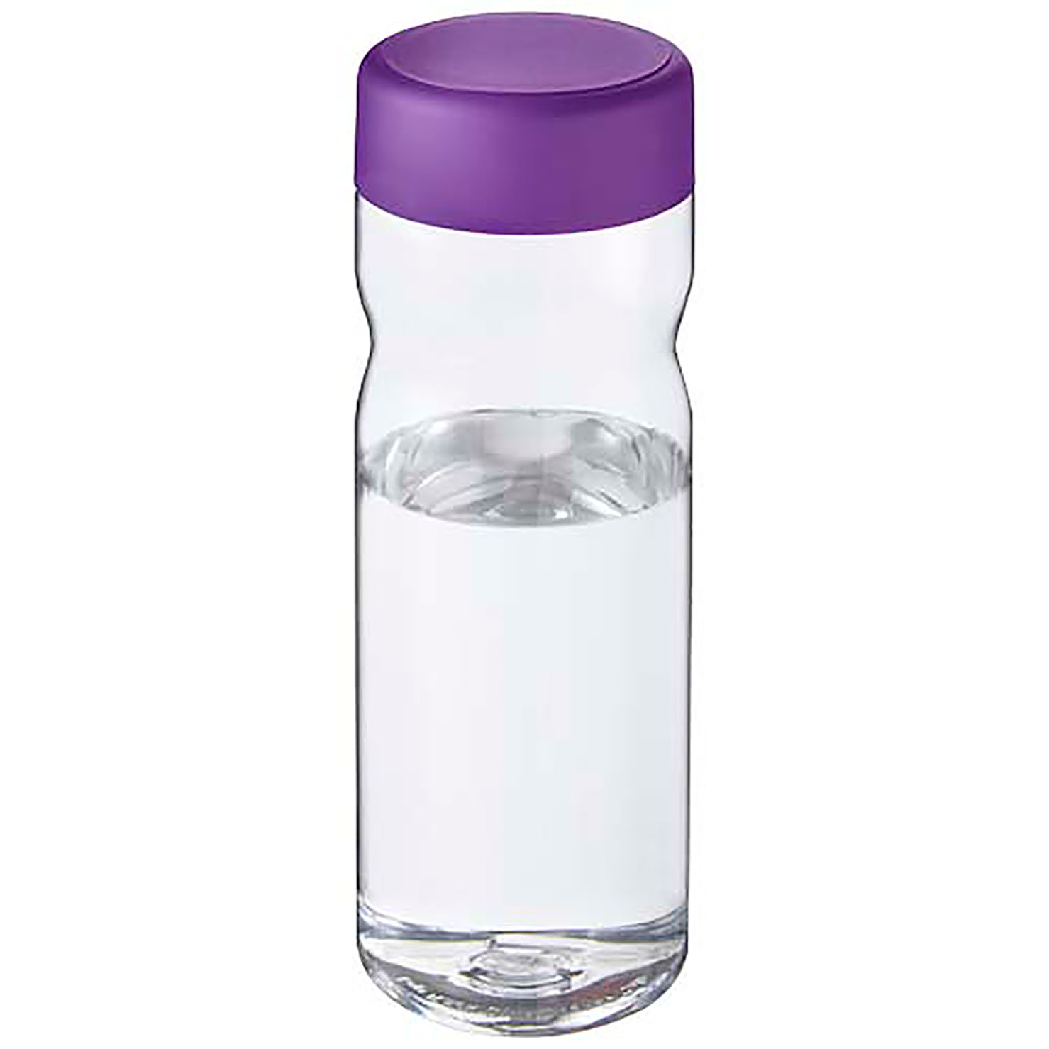 H2O Active® Eco Base 650 ml screw cap water bottle - fialová