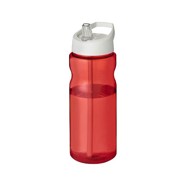 H2O Active® Base Tritan™ 650 ml spout lid sport bottle - transparent red