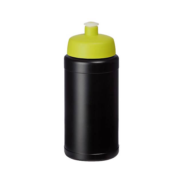 500ml sportovní láhev Baseline z recyklovaného materiálu - citrónová - limetková