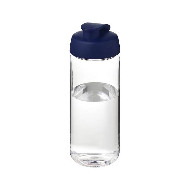 Sportovní lahev H2O Active® Octave Tritan™ o objemu 600 ml s odklápěcím víčkem - modrá