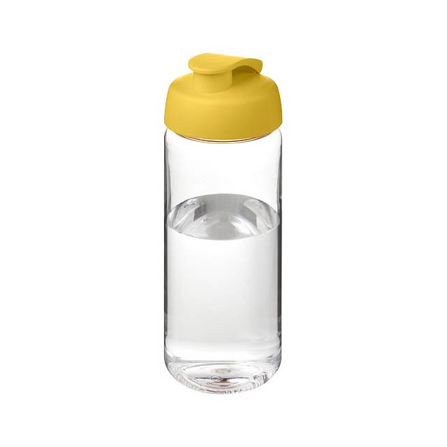 Sportovní lahev H2O Active® Octave Tritan™ o objemu 600 ml s odklápěcím víčkem - žlutá