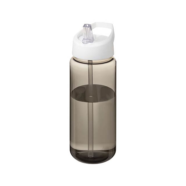 Sportovní lahev H2O Active® Octave Tritan™ o objemu 600 ml s víčkem s hubicí - biela
