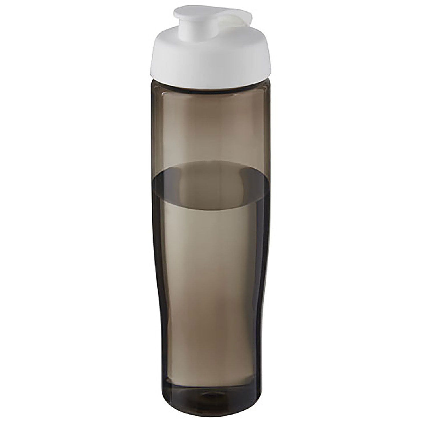 H2O Active® Eco Tempo 700 ml Sportflasche mit Klappdeckel - Dunkelgrau