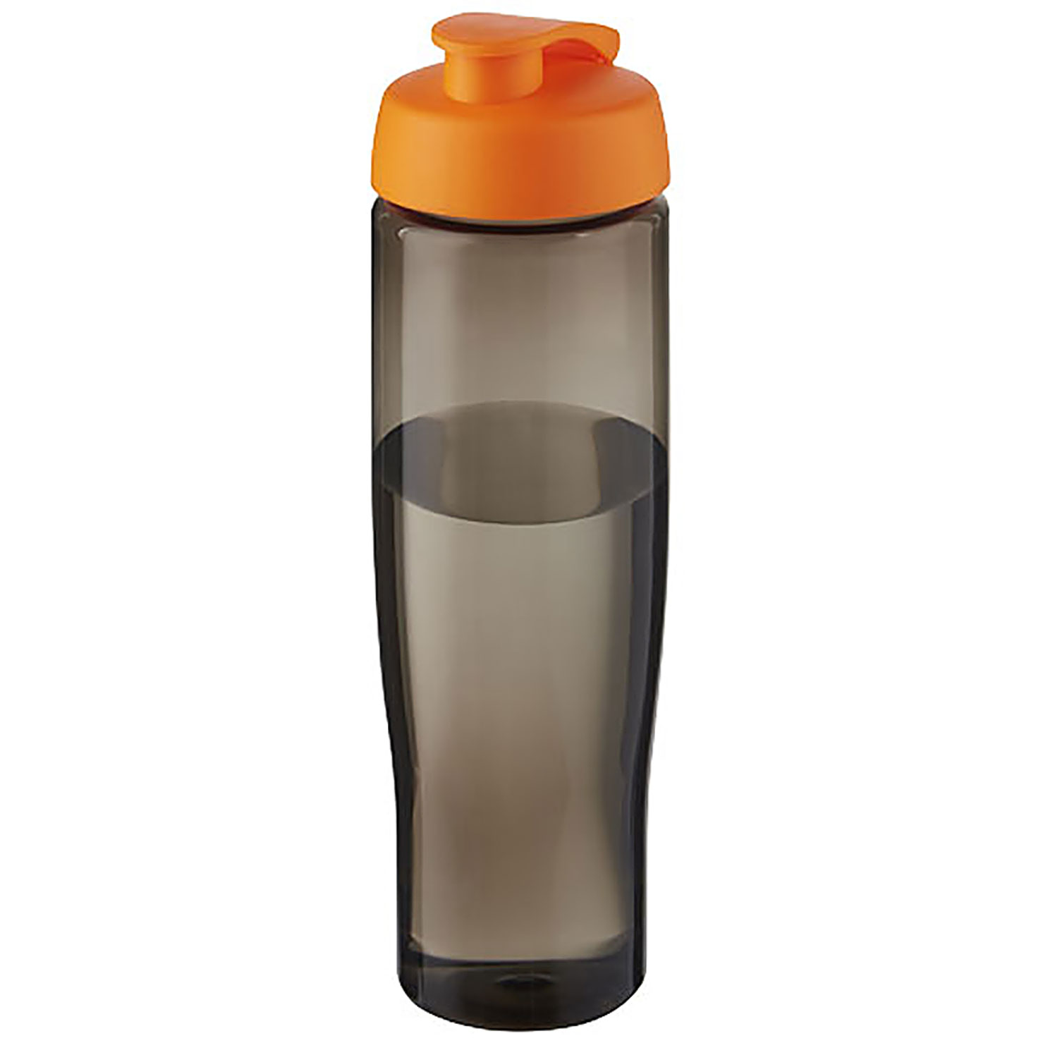 Sportovní lahev H2O Active® Eco Tempo o objemu 700 ml s odklápěcím víčkem - oranžová