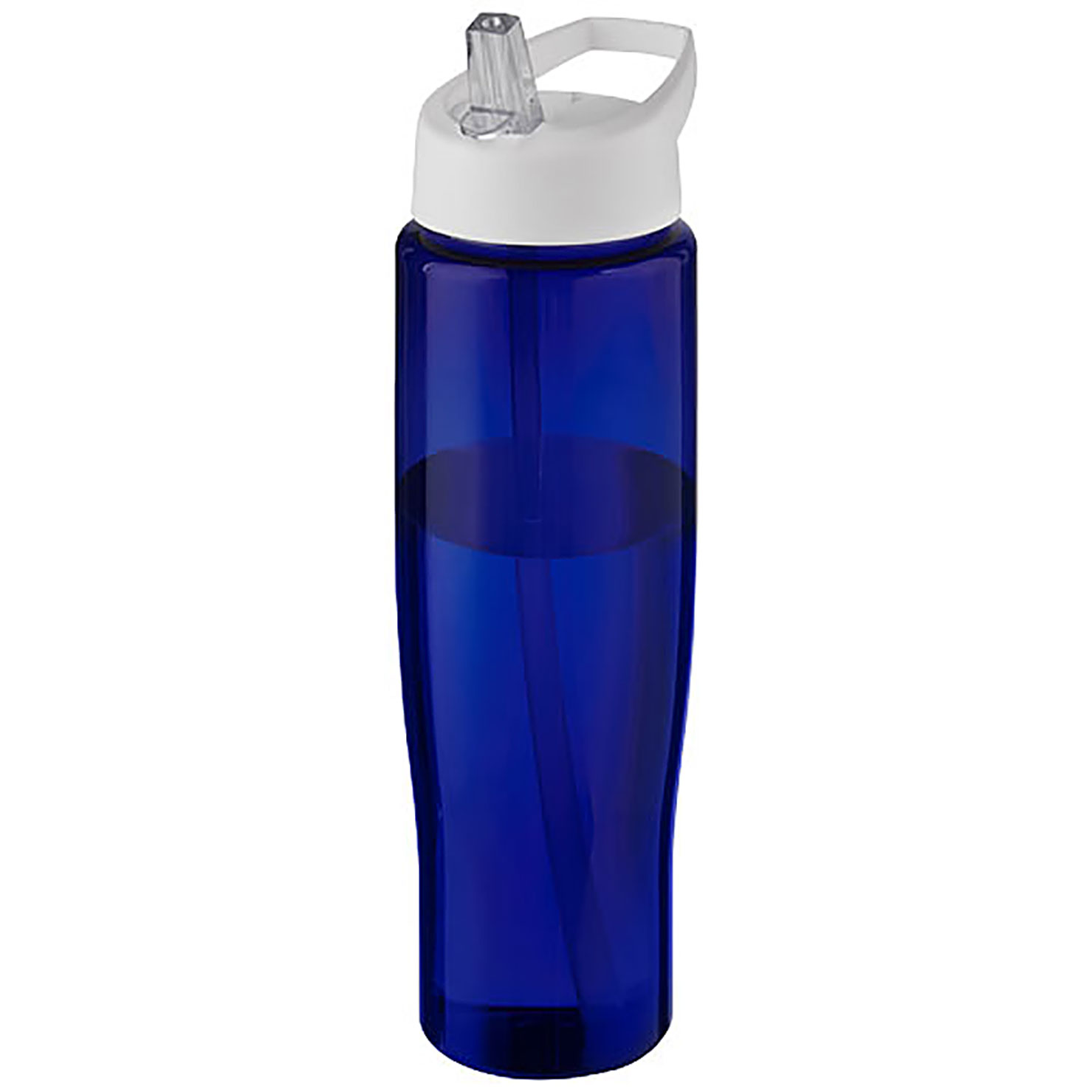 H2O Active® Eco Tempo 700 ml spout lid sport bottle - blue