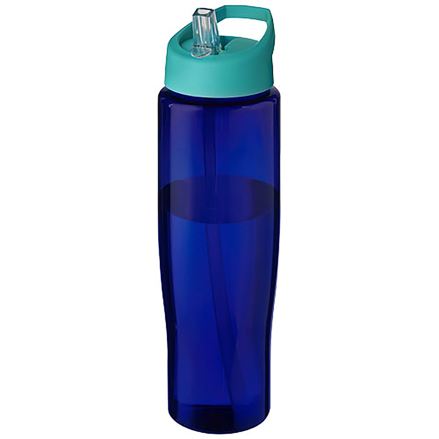 H2O Active® Eco Tempo 700 ml spout lid sport bottle - blue