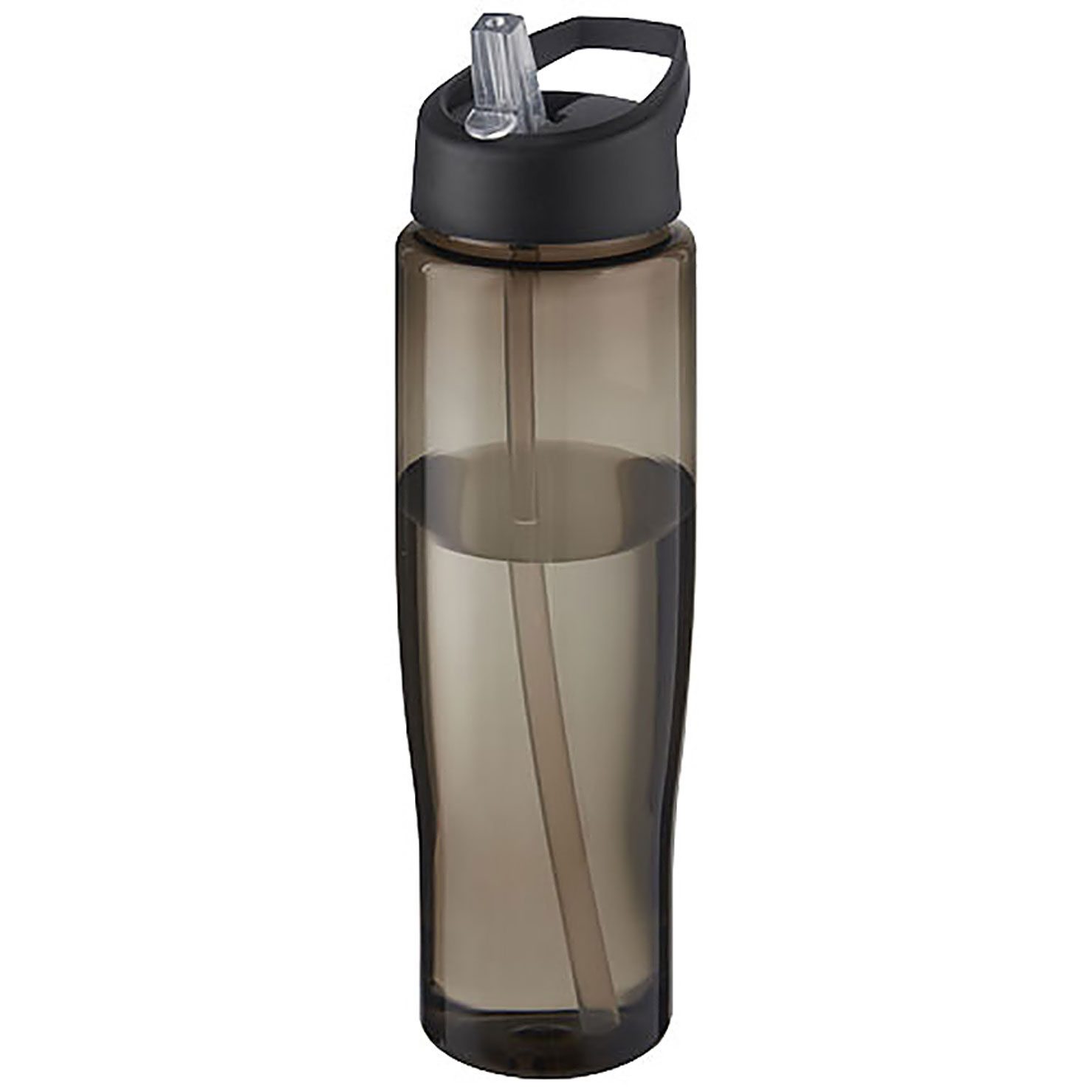 H2O Active® Eco Tempo 700 ml Sportflasche mit Ausgussdeckel - schwarz