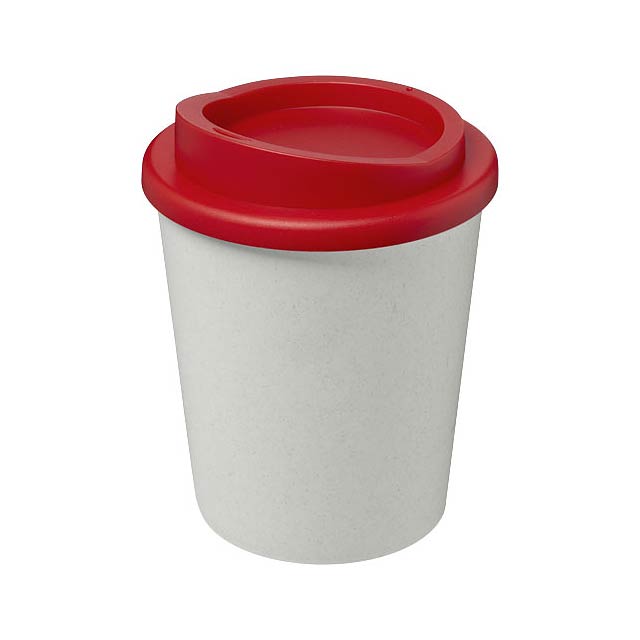Hrnek z recyklátu o objemu 250 ml Americano® Espresso Eco  - transparentná červená