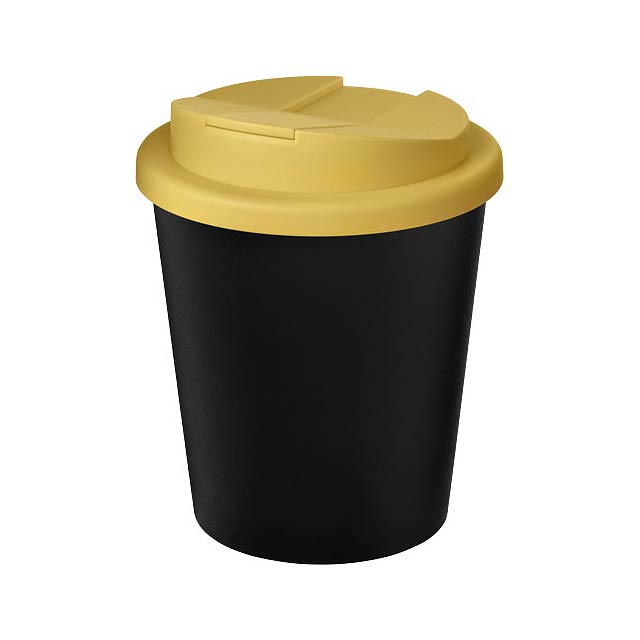 Americano® Espresso Eco 250 ml recycelter Isolierbecher mit auslaufsicherem Deckel  - Gelb