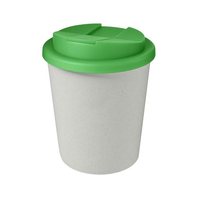 Americano® Espresso Eco 250 ml recycelter Isolierbecher mit auslaufsicherem Deckel  - Grün