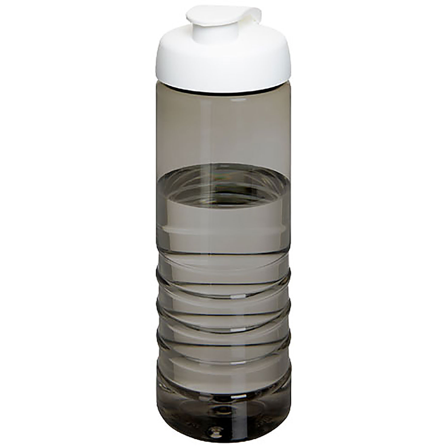 H2O Active® Eco Treble 750 ml Sportflasche mit Stülpdeckel - Weiß 